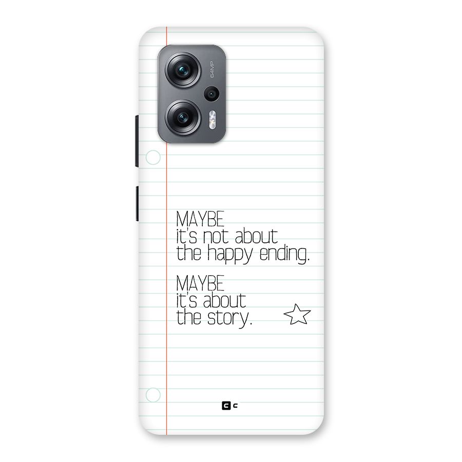 About Story Back Case for Redmi K50i