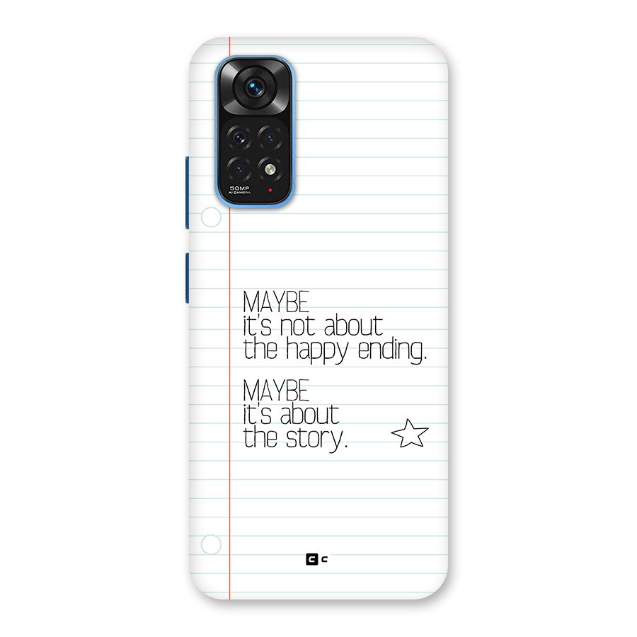 About Story Back Case for Redmi Note 11S