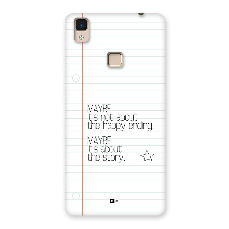 About Story Back Case for V3 Max