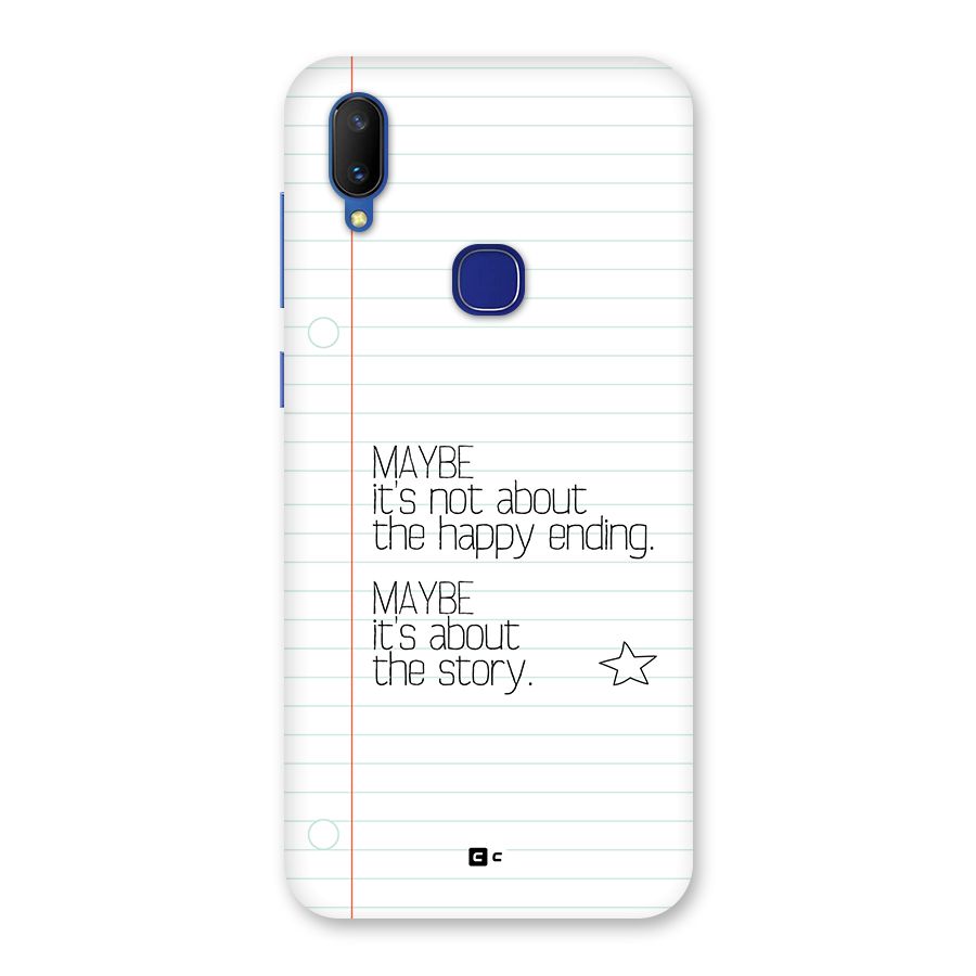 About Story Back Case for Vivo V11