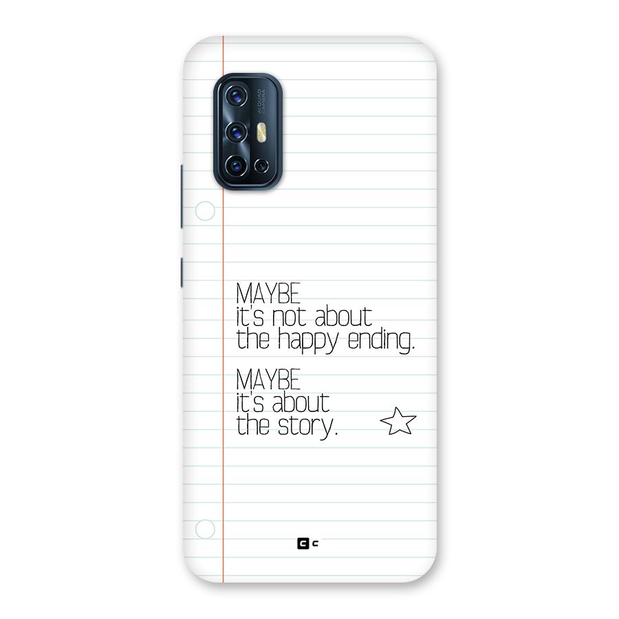 About Story Back Case for Vivo V17