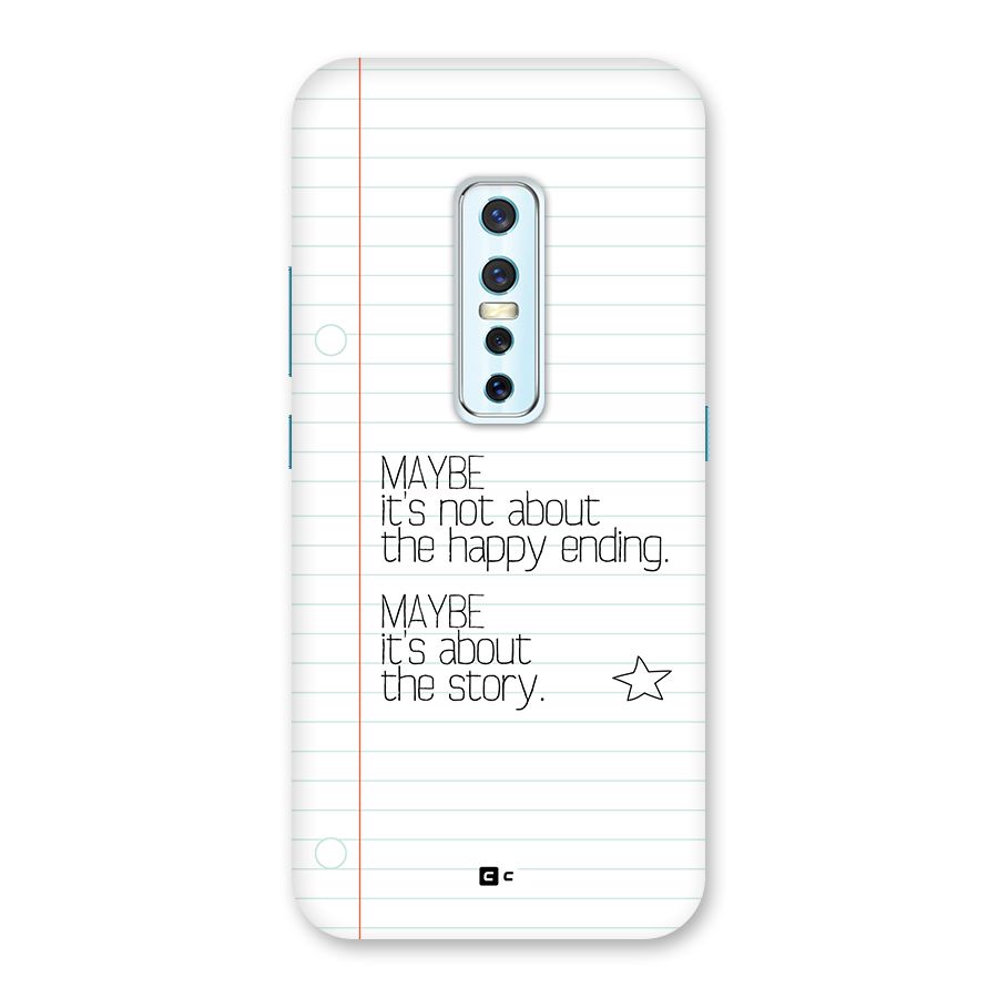 About Story Back Case for Vivo V17 Pro