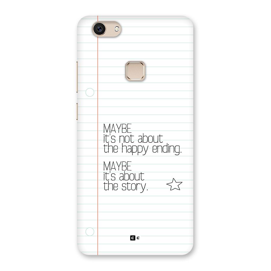 About Story Back Case for Vivo V7