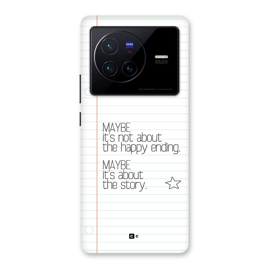 About Story Back Case for Vivo X80
