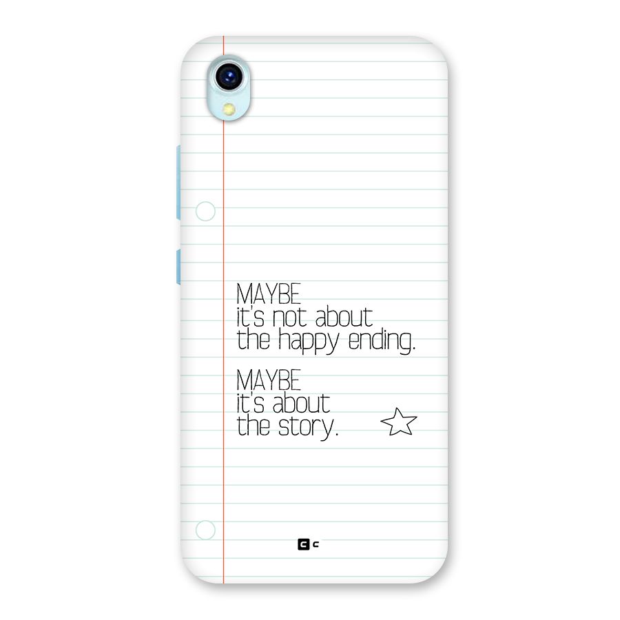 About Story Back Case for Vivo Y1s