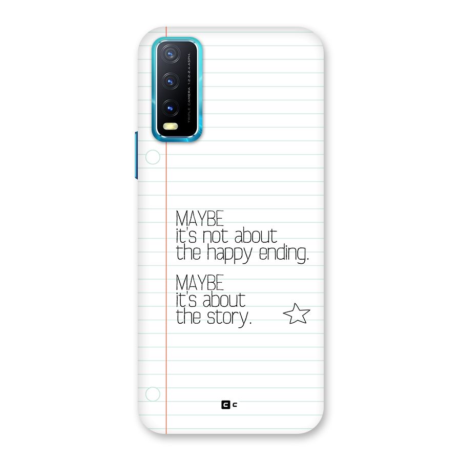 About Story Back Case for Vivo Y20