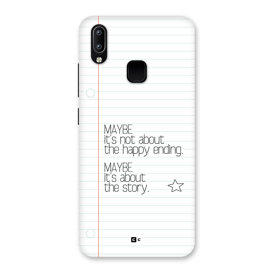 About Story Back Case for Vivo Y93