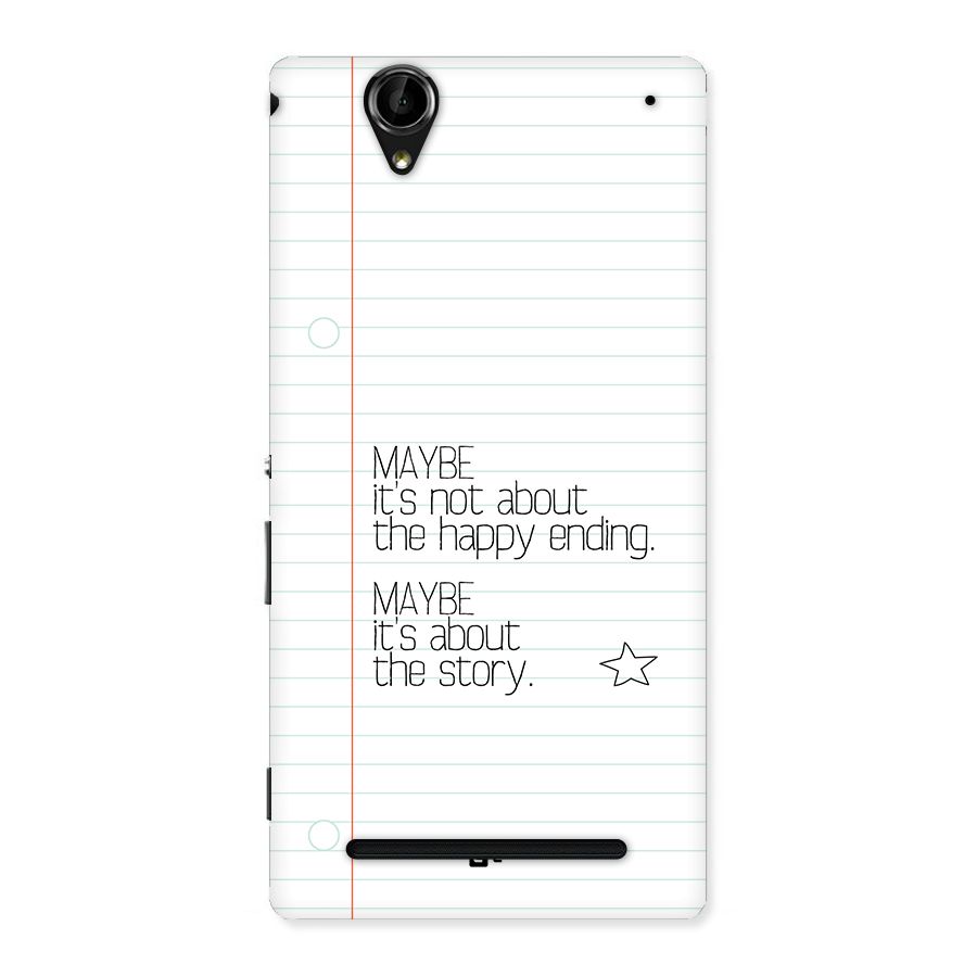 About Story Back Case for Xperia T2
