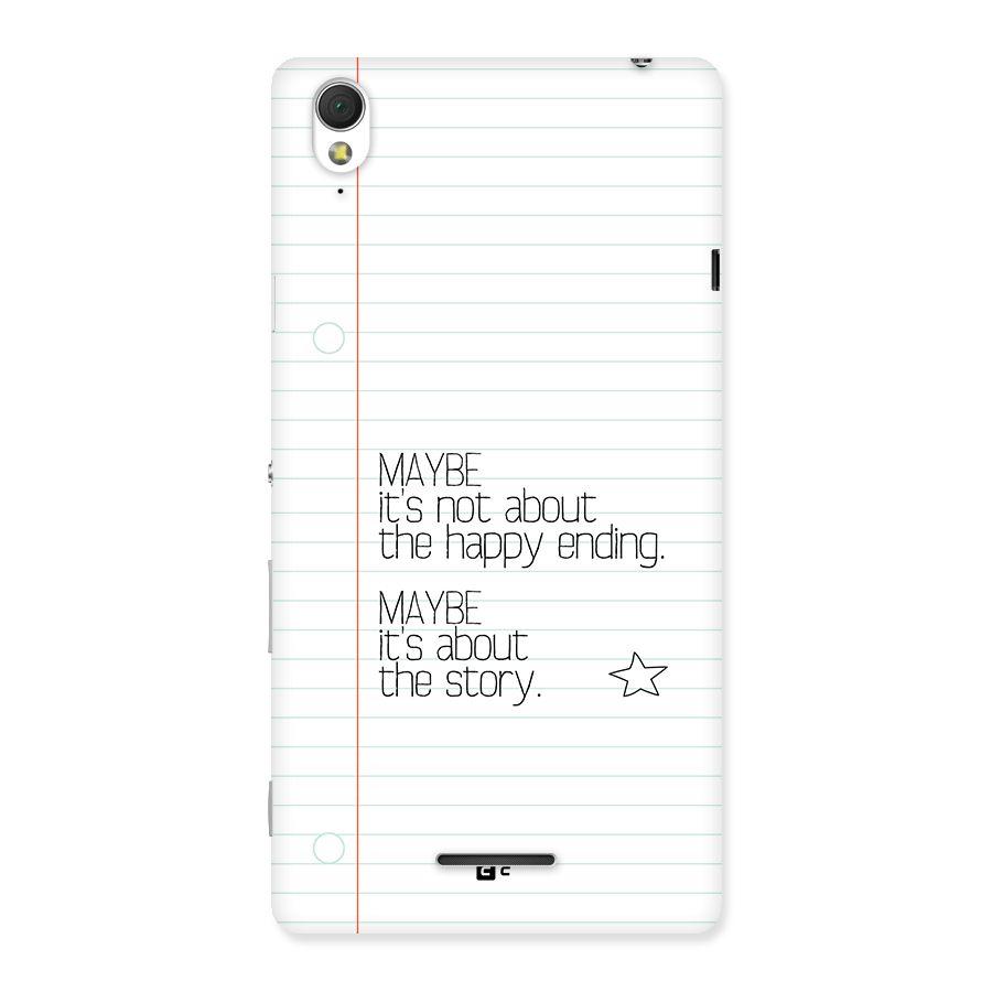 About Story Back Case for Xperia T3