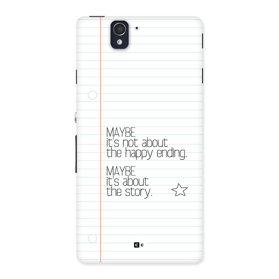 About Story Back Case for Xperia Z