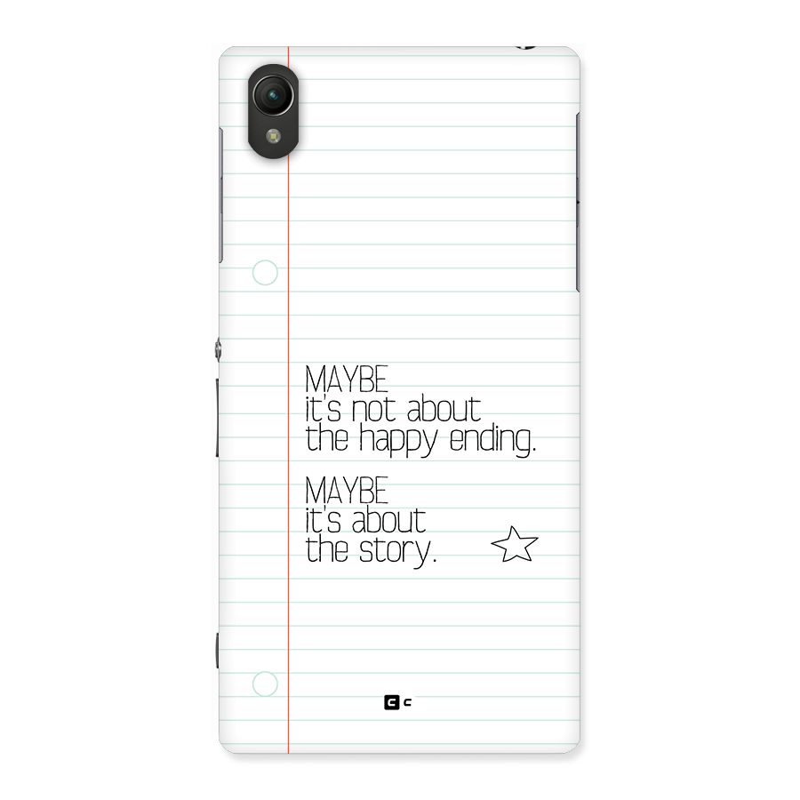 About Story Back Case for Xperia Z1