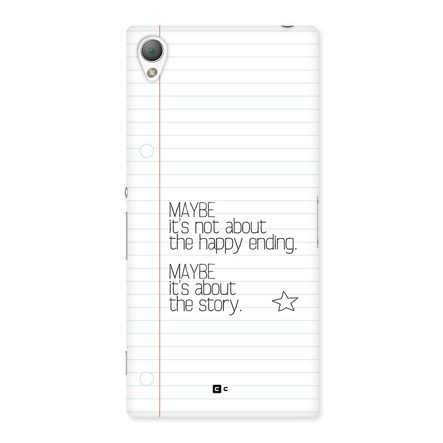 About Story Back Case for Xperia Z3