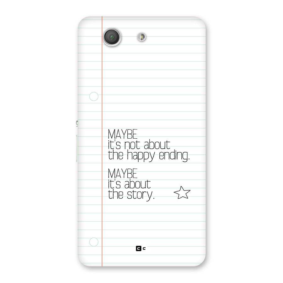 About Story Back Case for Xperia Z3 Compact