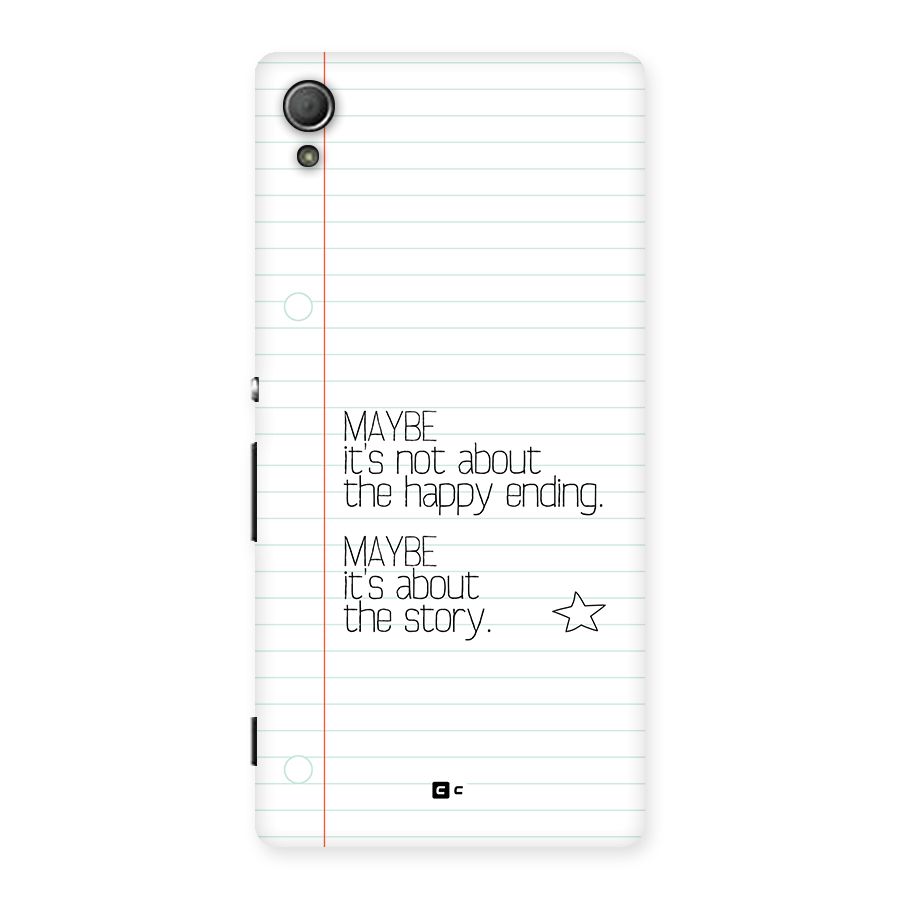 About Story Back Case for Xperia Z3 Plus