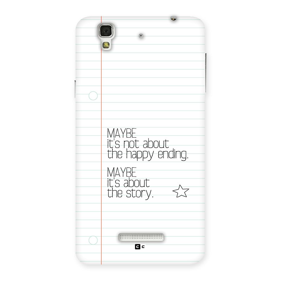 About Story Back Case for Yureka