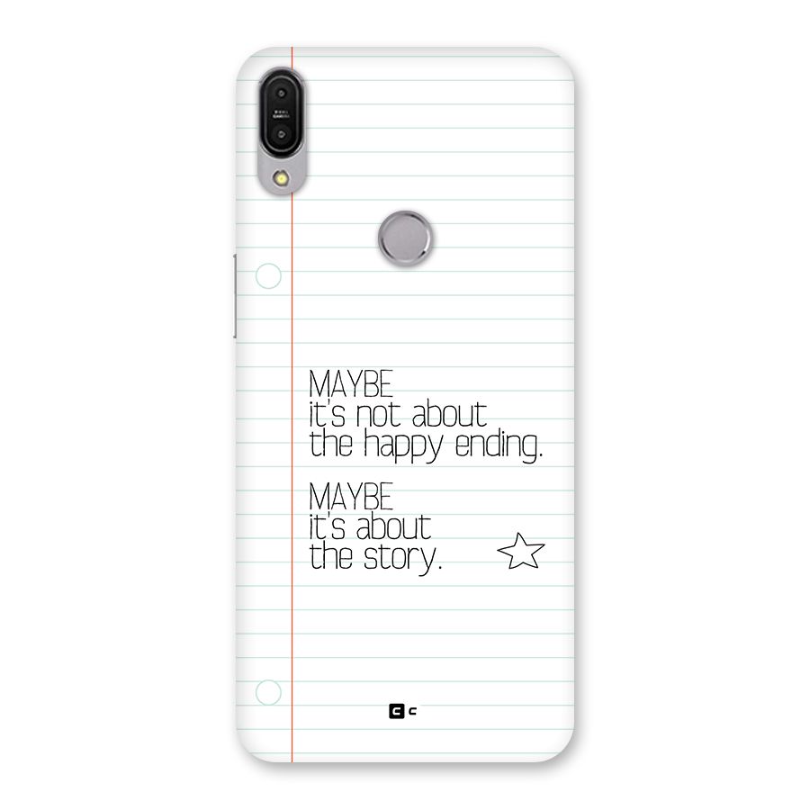 About Story Back Case for Zenfone Max Pro M1