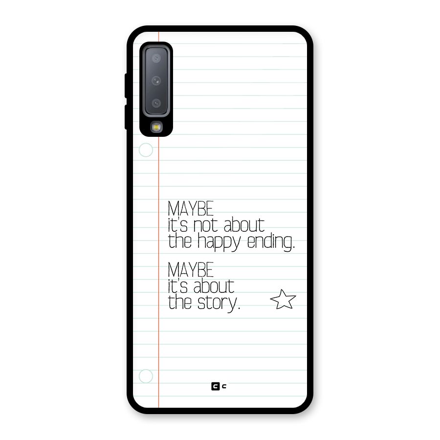 About Story Glass Back Case for Galaxy A7 (2018)