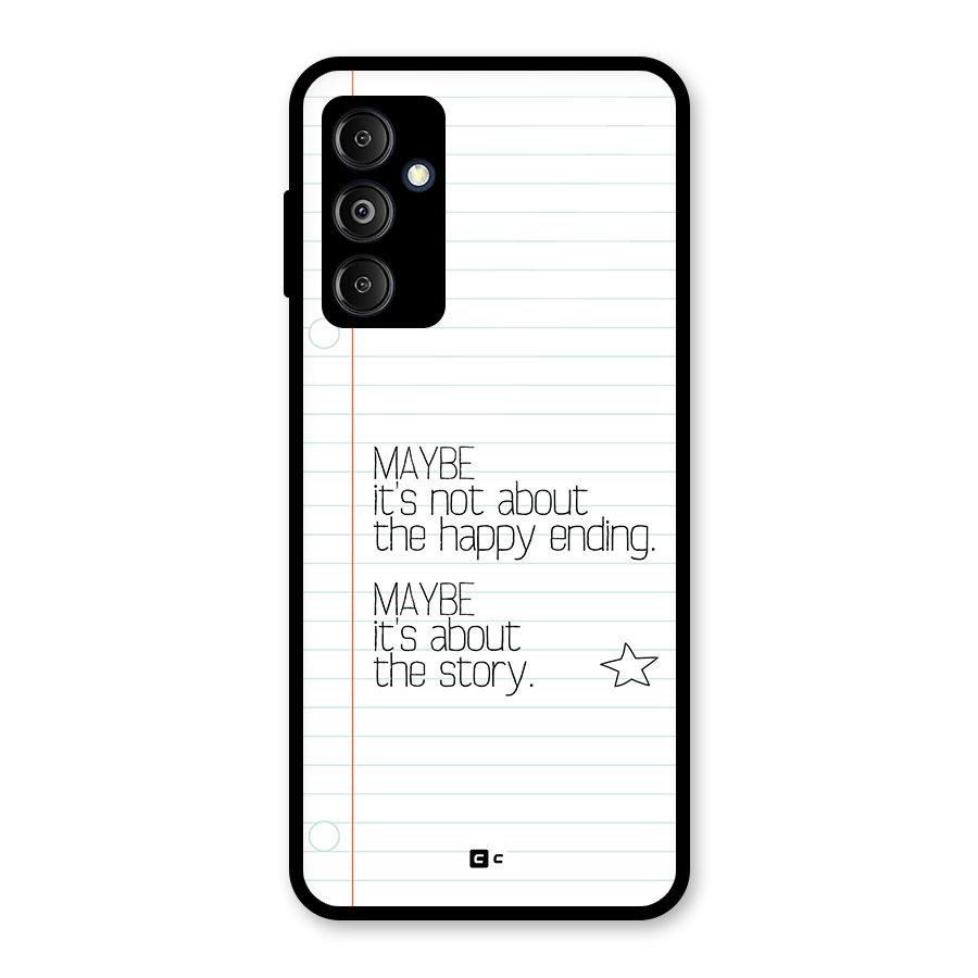 About Story Glass Back Case for Galaxy M14 5G