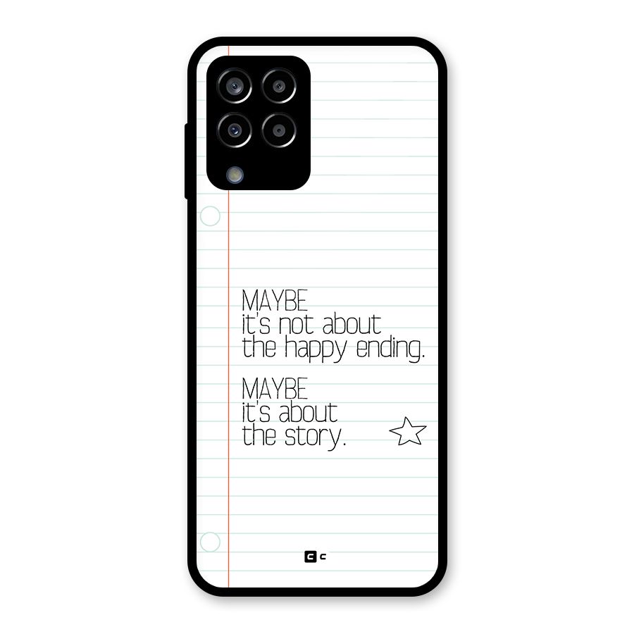 About Story Glass Back Case for Galaxy M33