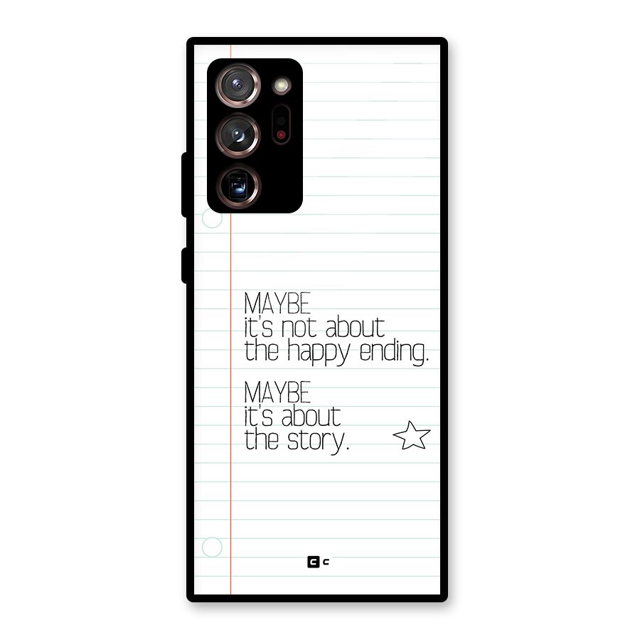 About Story Glass Back Case for Galaxy Note 20 Ultra