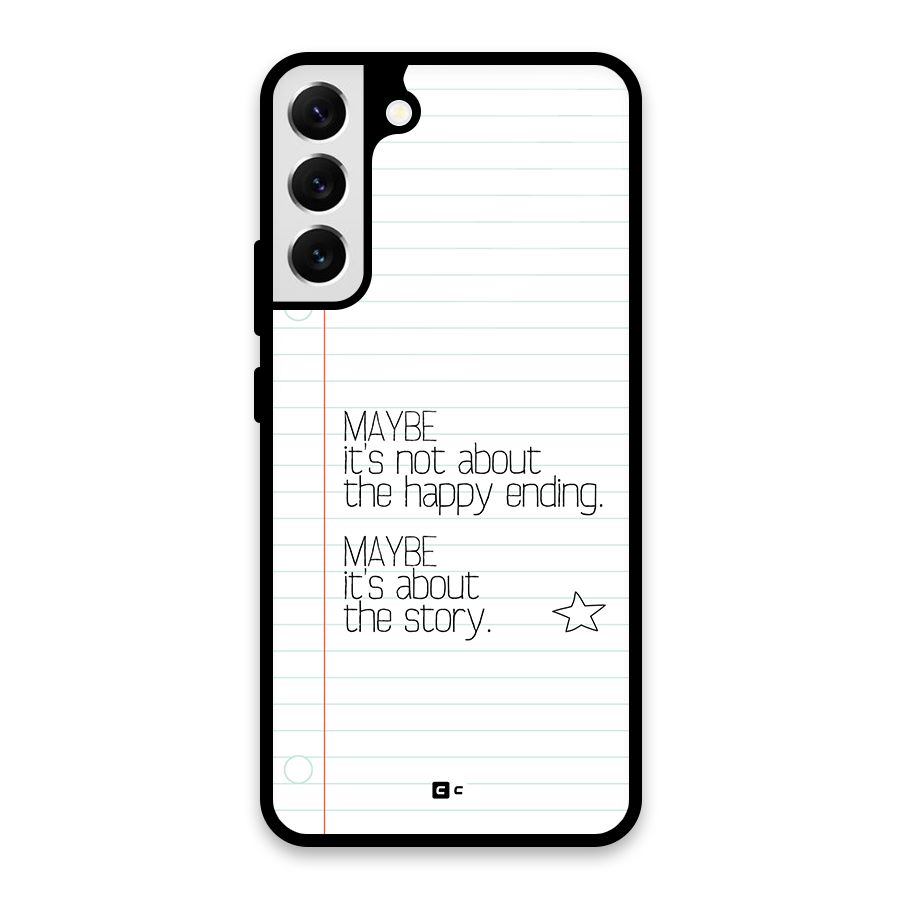 About Story Glass Back Case for Galaxy S22 Plus 5G