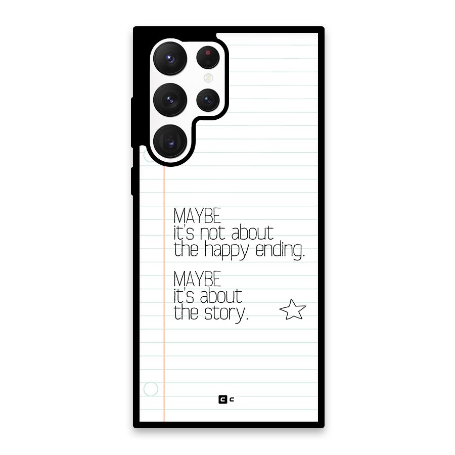 About Story Glass Back Case for Galaxy S22 Ultra 5G