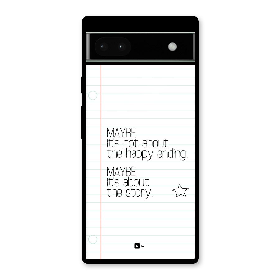 About Story Glass Back Case for Google Pixel 6a