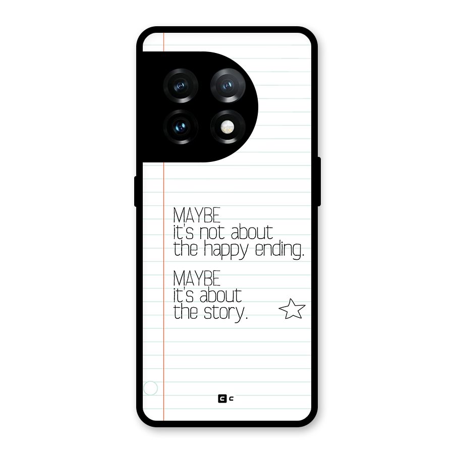 About Story Glass Back Case for OnePlus 11