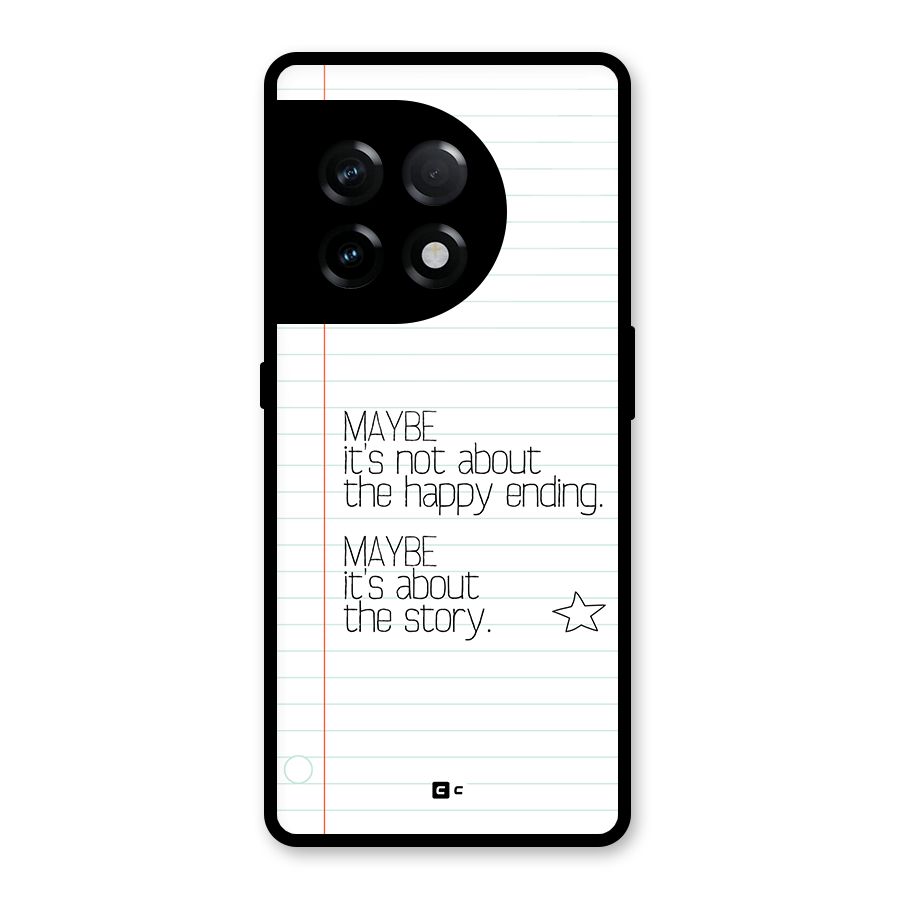 About Story Glass Back Case for OnePlus 11R