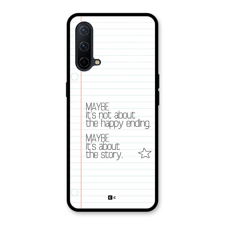 About Story Glass Back Case for OnePlus Nord CE 5G