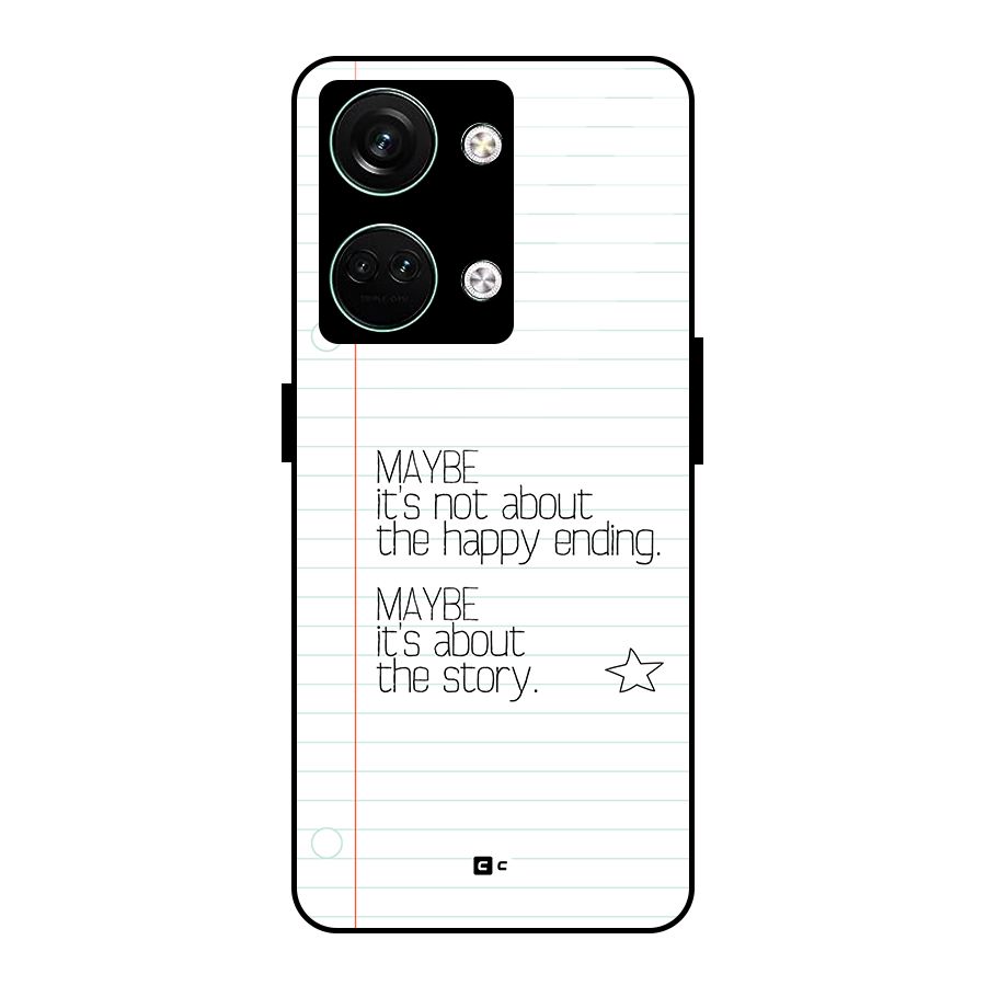 About Story Glass Back Case for Oneplus Nord 3