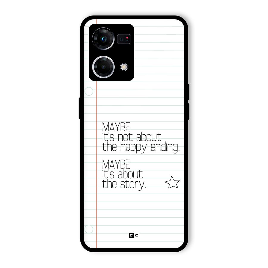 About Story Glass Back Case for Oppo F21 Pro 4G