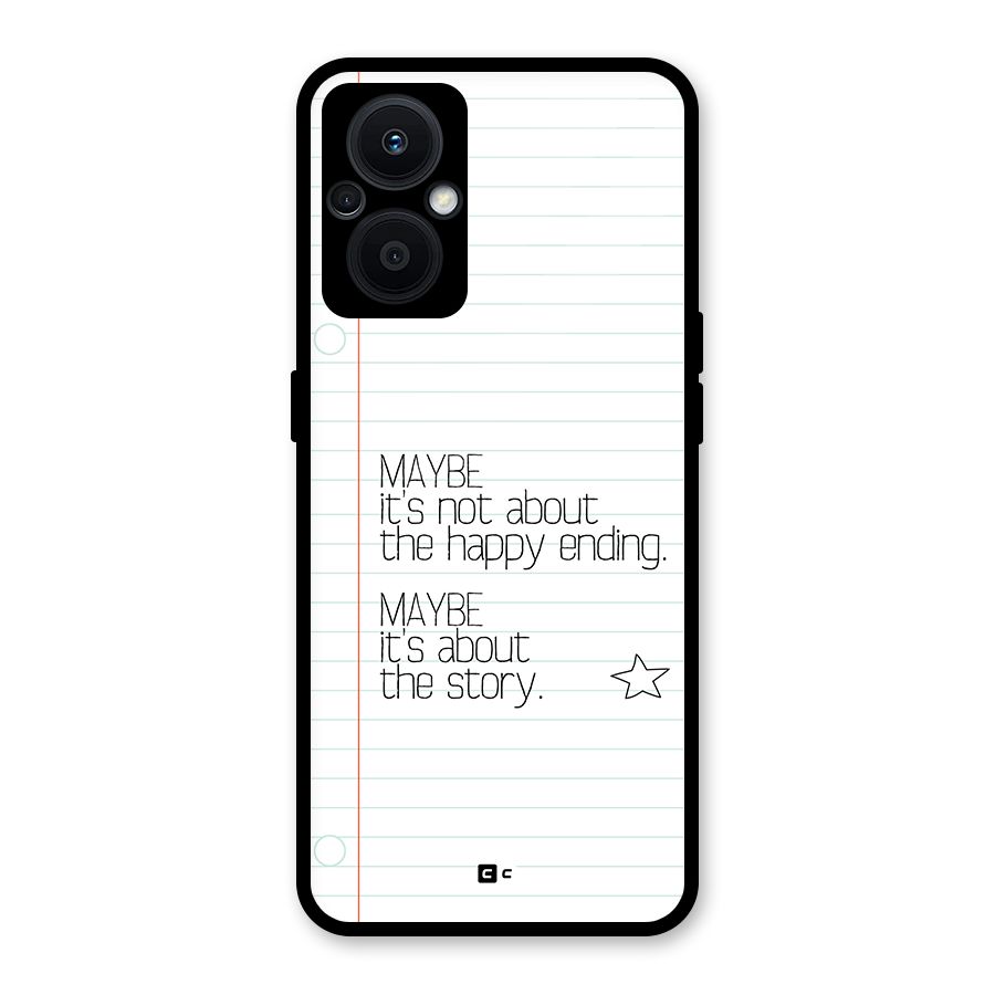About Story Glass Back Case for Oppo F21s Pro 5G