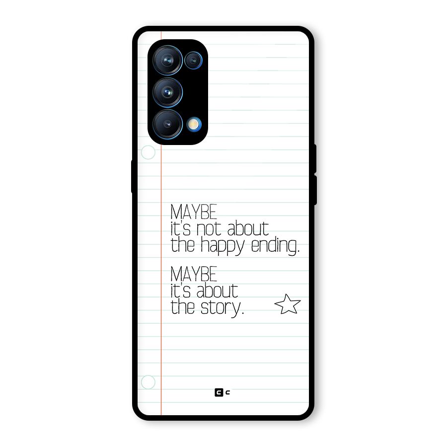 About Story Glass Back Case for Oppo Reno5 Pro 5G