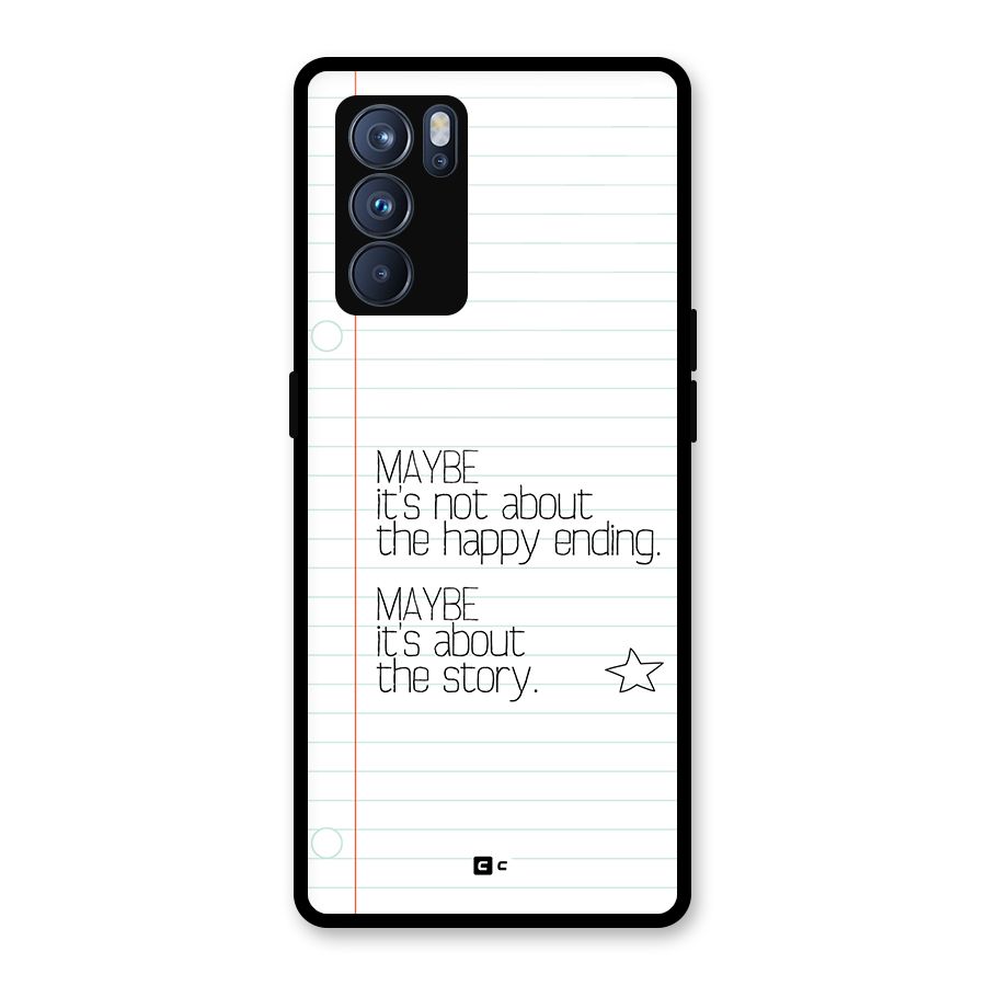 About Story Glass Back Case for Oppo Reno6 Pro 5G