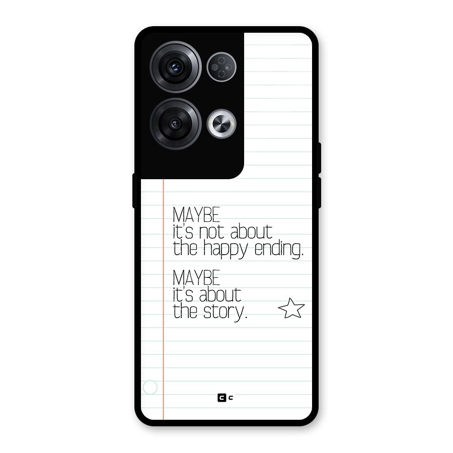 About Story Glass Back Case for Oppo Reno8 Pro 5G