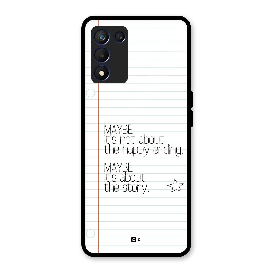 About Story Glass Back Case for Realme 9 5G Speed