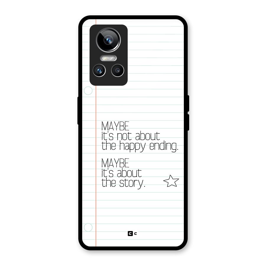 About Story Glass Back Case for Realme GT Neo 3
