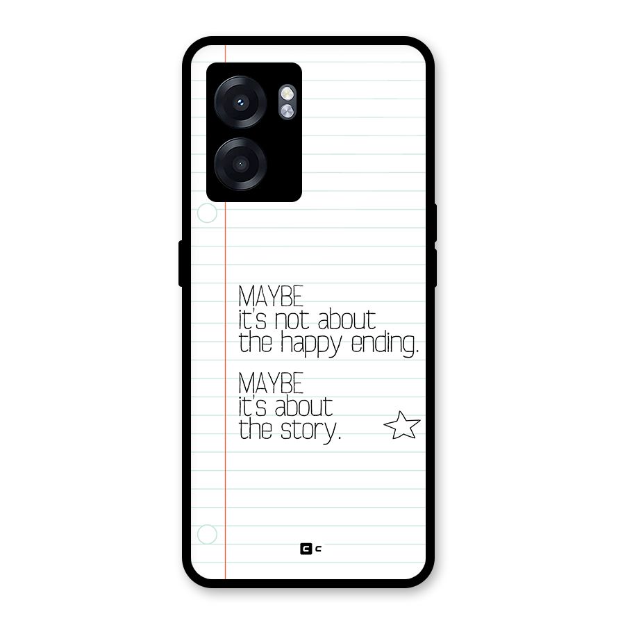 About Story Glass Back Case for Realme Narzo 50 5G