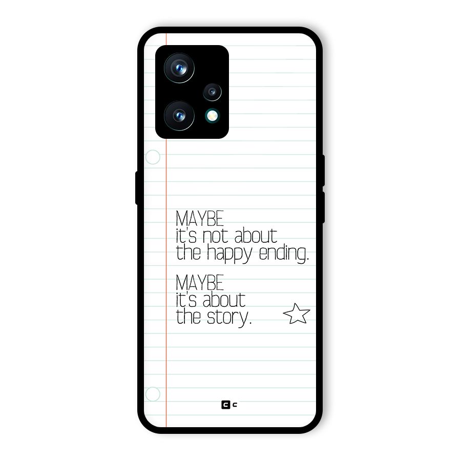 About Story Glass Back Case for Realme Narzo 50 Pro