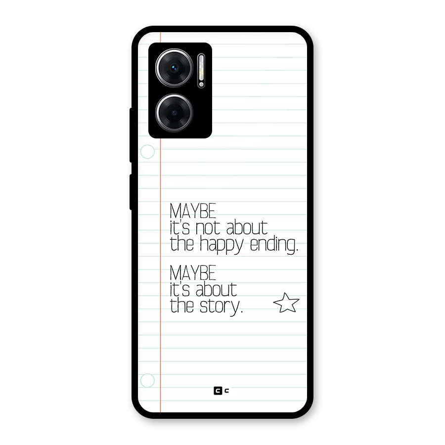 About Story Glass Back Case for Redmi 11 Prime 5G