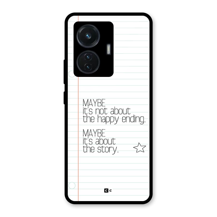 About Story Glass Back Case for Vivo T1 44W