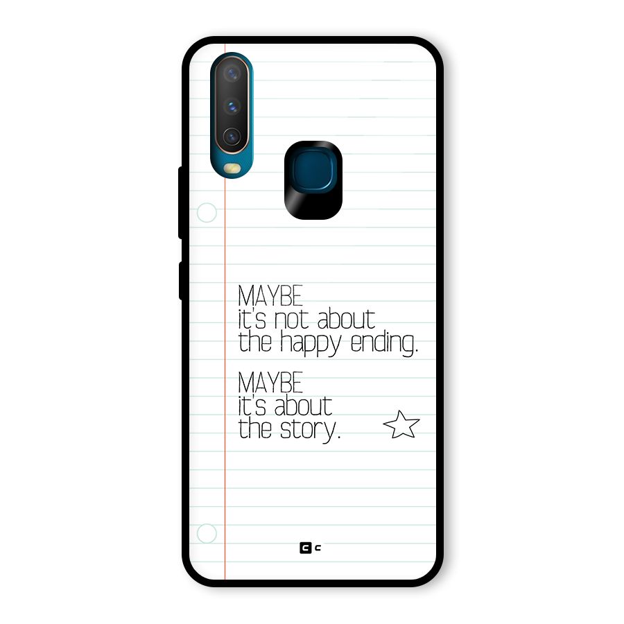 About Story Glass Back Case for Vivo U10