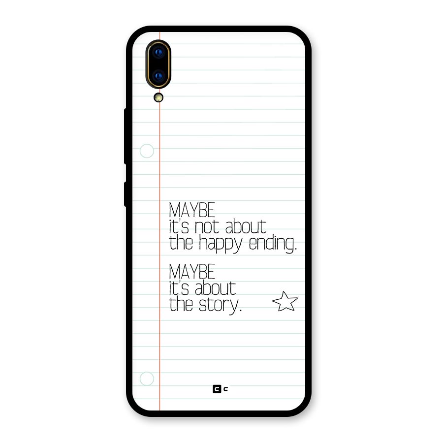 About Story Glass Back Case for Vivo V11 Pro