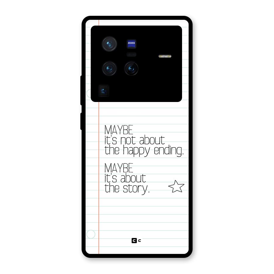 About Story Glass Back Case for Vivo X80 Pro
