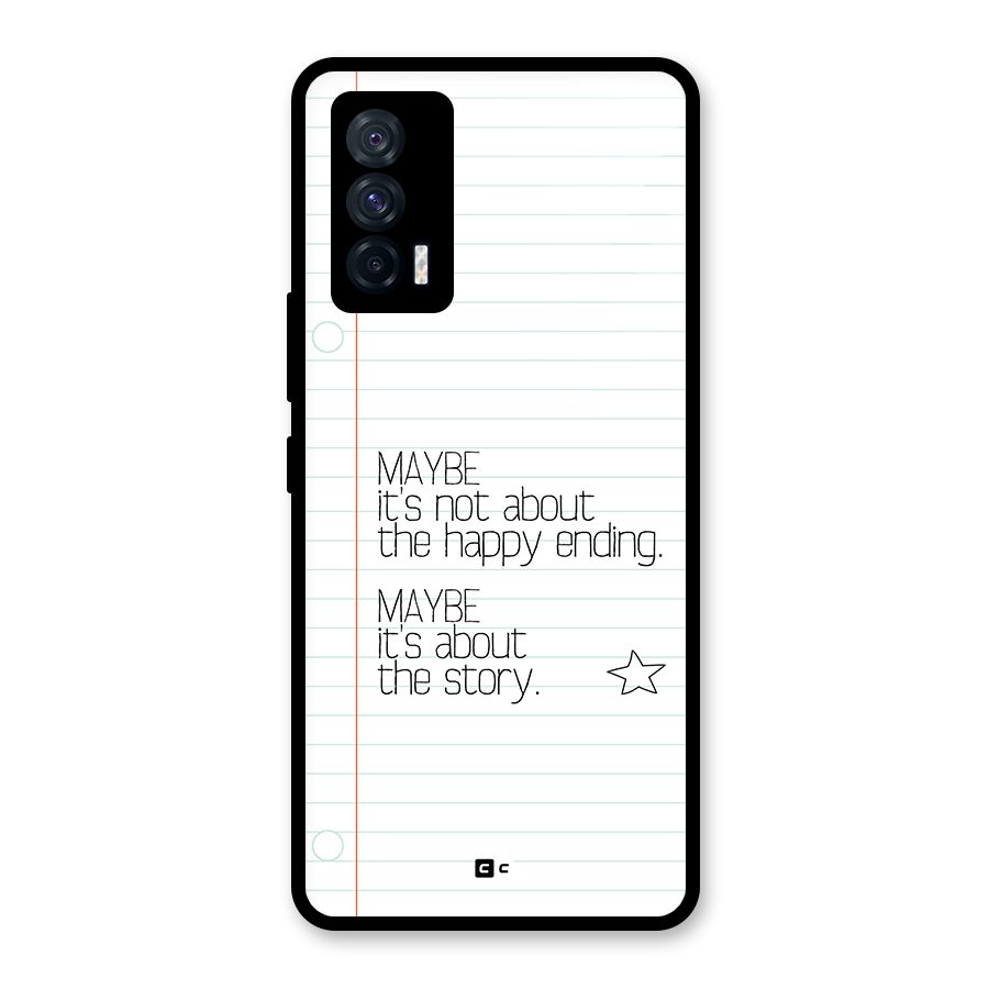 About Story Glass Back Case for Vivo iQOO 7 5G