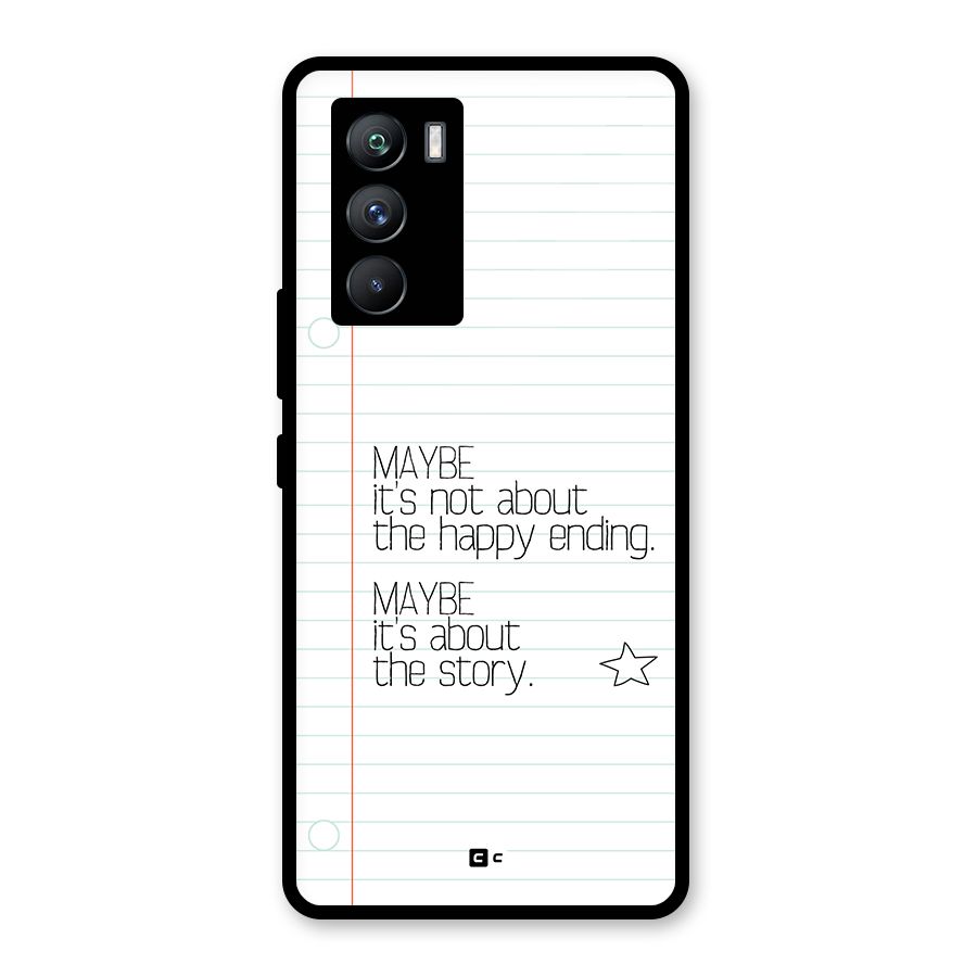 About Story Glass Back Case for Vivo iQOO 9 SE