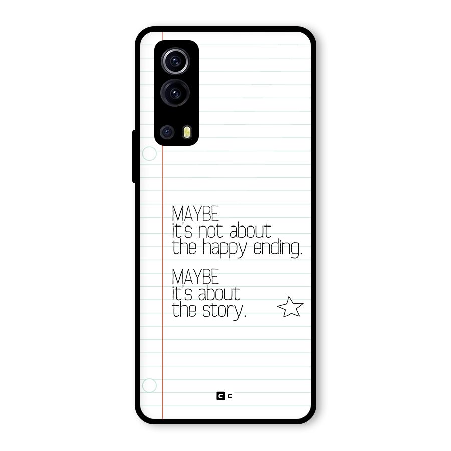 About Story Glass Back Case for Vivo iQOO Z3