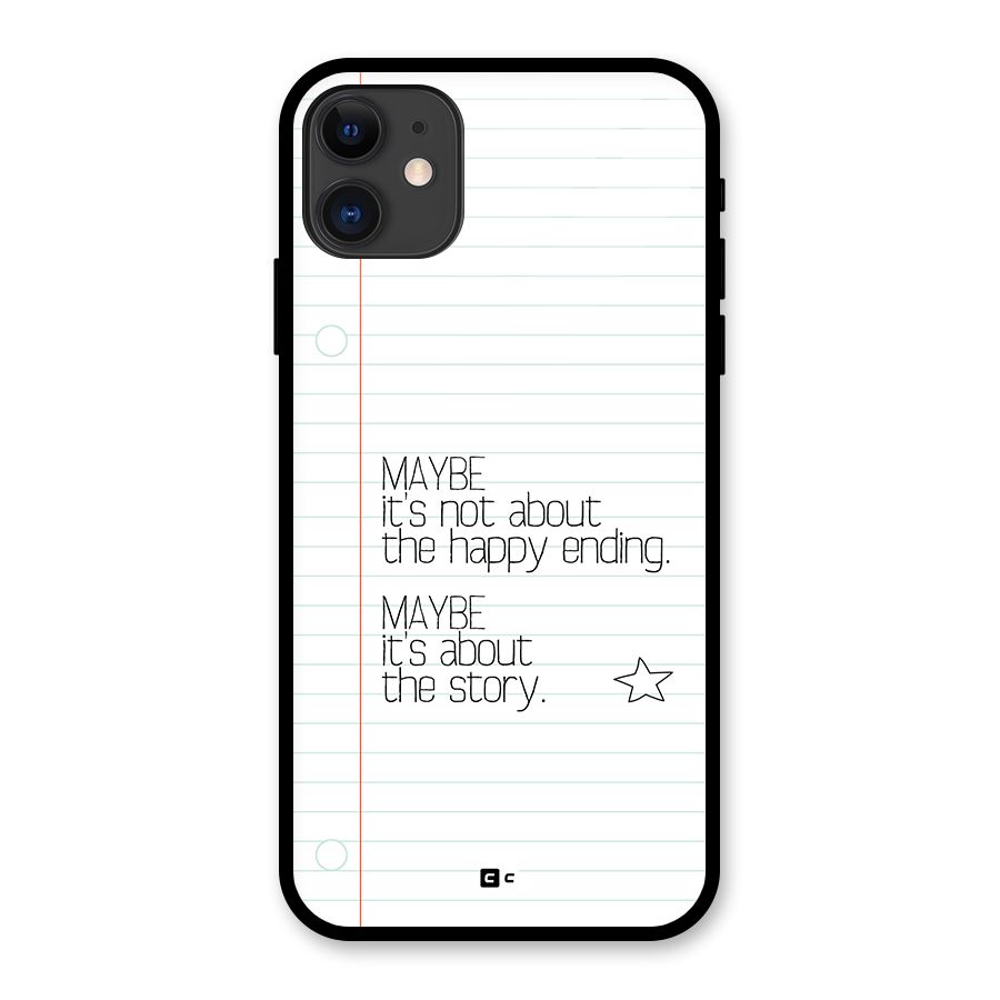 About Story Glass Back Case for iPhone 11