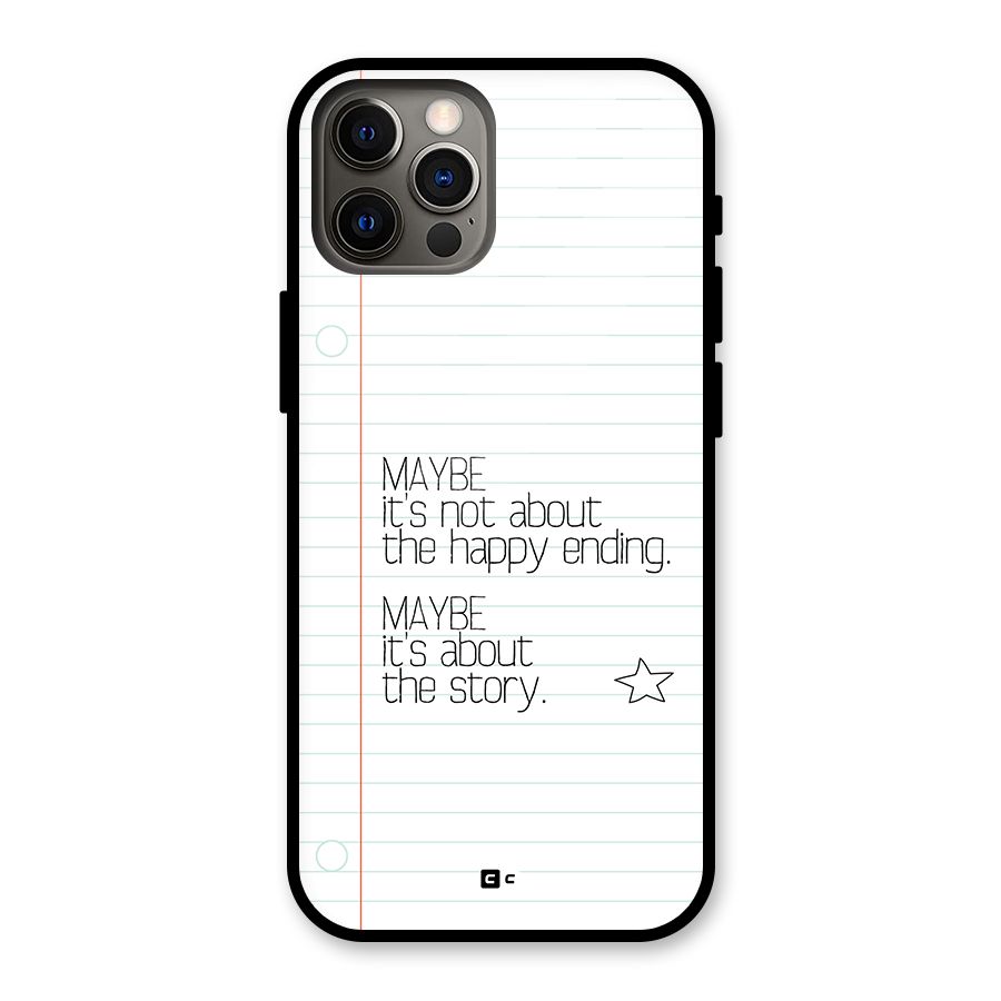 About Story Glass Back Case for iPhone 12 Pro